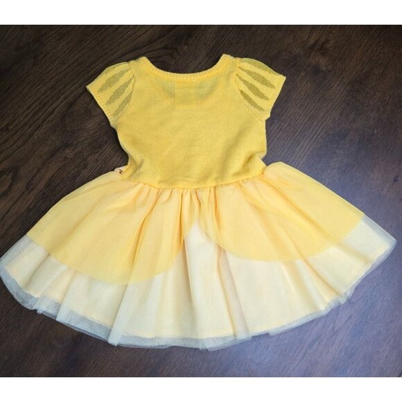 BELLE Disney Baby Girl Beauty and the Beast Belle Cosplay Dress, Sizes 18 Months - Picture 10 of 12